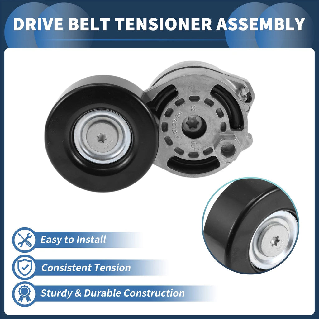 Belt Tensioner for Audi A6 (2004–2011) No. 06E903133B Metal