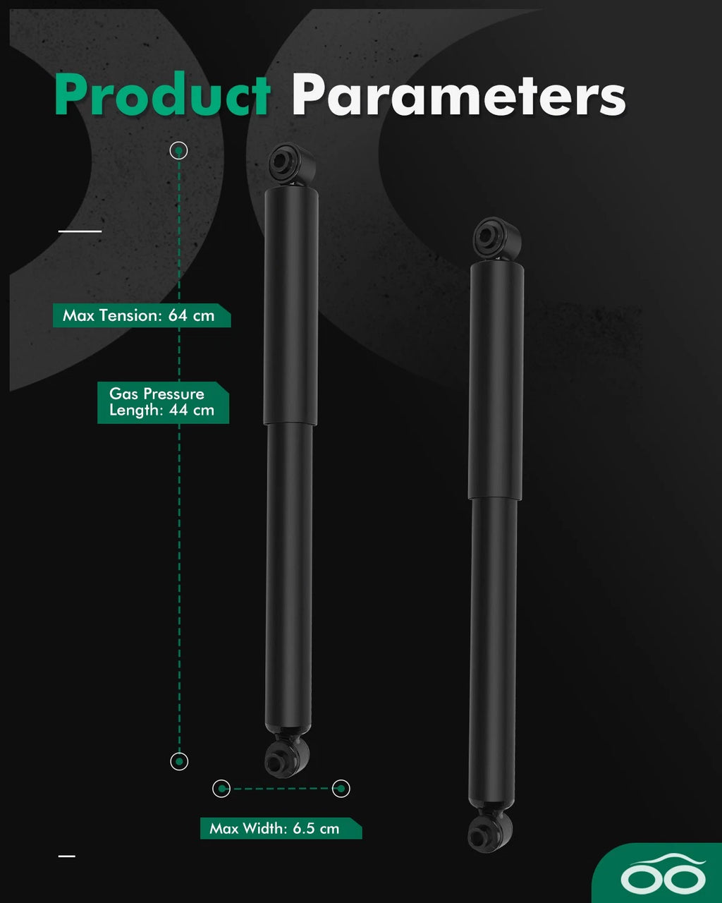 Shocks for Chevy Trailblazer, GMC Envoy, SSR, Rainier, Ascender (2002–2009)
