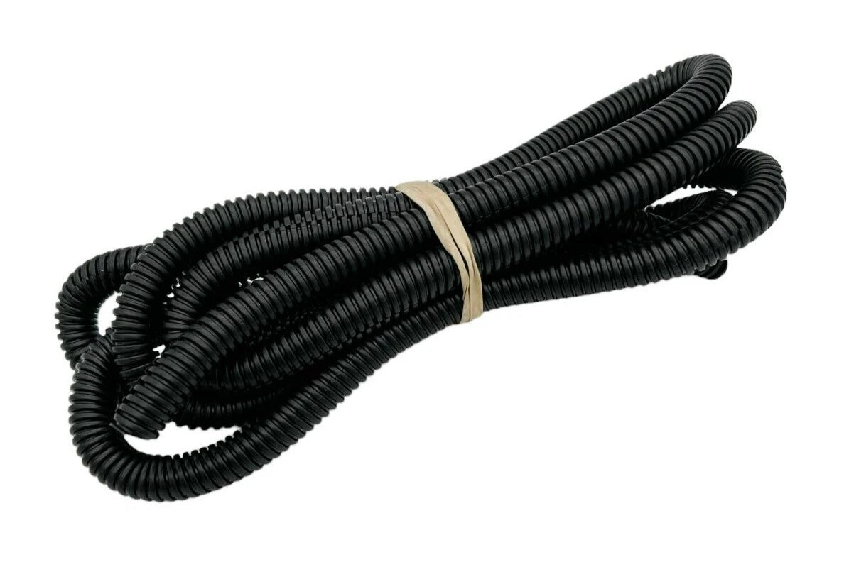 Universal Wire Loom 1/2 Inch Diameter 84 Inch Long Black for Cars Trucks (All Years)