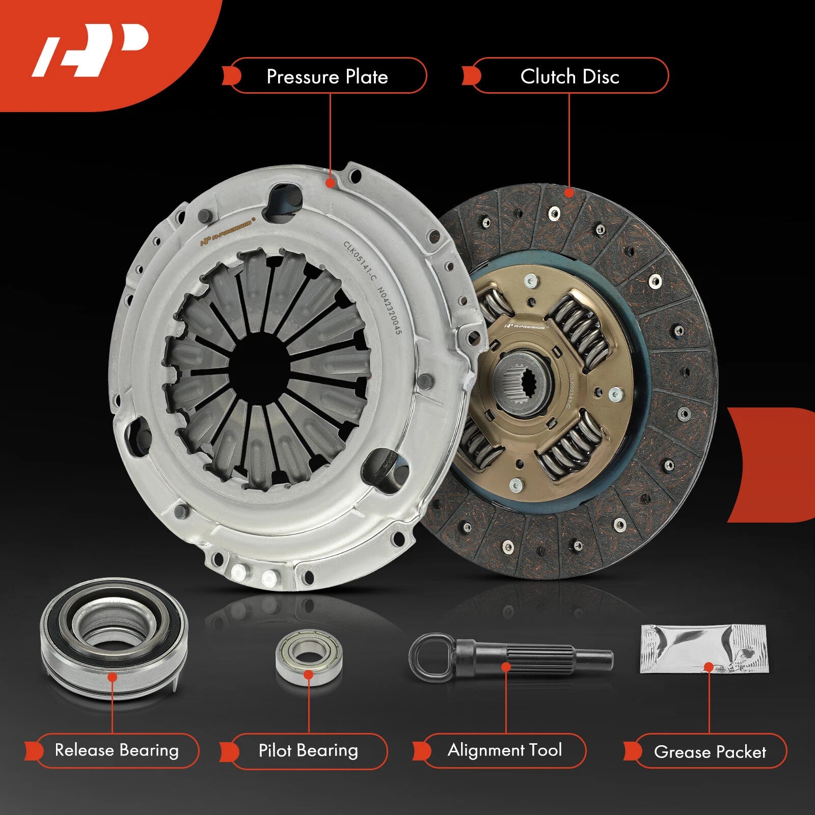 Clutch Kit for Mitsubishi Outlander Lancer (2005-2006)