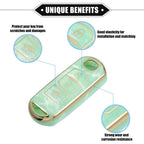 3X Remote Smart Key Fob Cover Case for Mazda CX-3 CX-4 CX-5 (TPU Green)