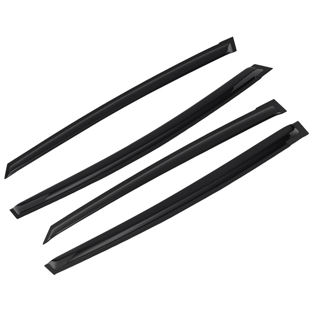 Set of 4 Rain Guards Vent Window Visors for Toyota Prius (2004–2009)