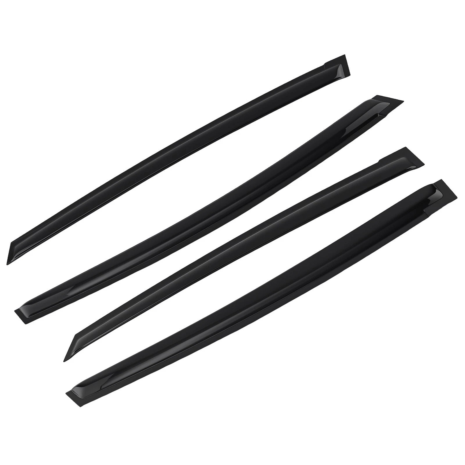 Set of 4 Rain Guards Vent Window Visors for Toyota Prius (2004–2009)