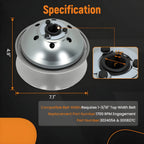 Primary Driven Clutch 1" Bore 1/4" Keyway for Comet for 302405A (2010–2010)