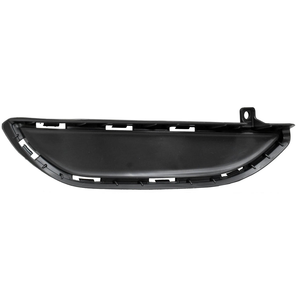 Replacement Black Gloss Polypropylene Front Passenger Lower Bumper Cover Grille