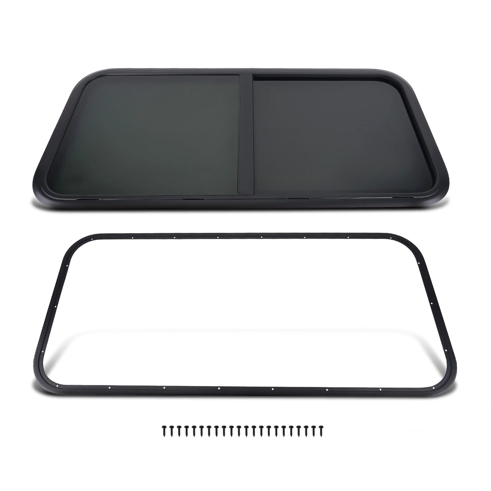 48" x 22" Horizontal RV Window for RV/Camper/Food Truck