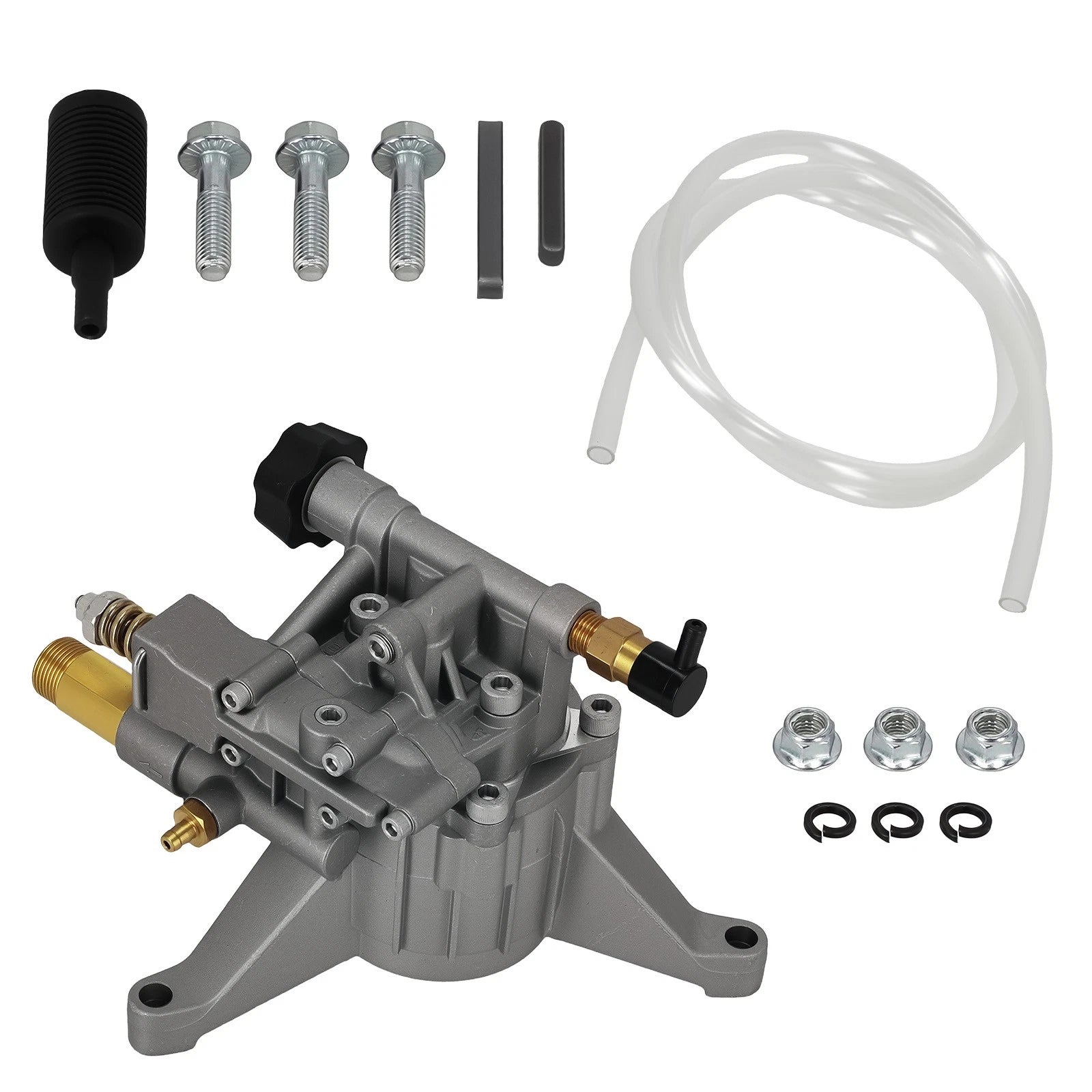 Vertical Pressure Washer Pump 2700psi 2.4GPM for Honda GCV160/GCV190 (2010–2023)