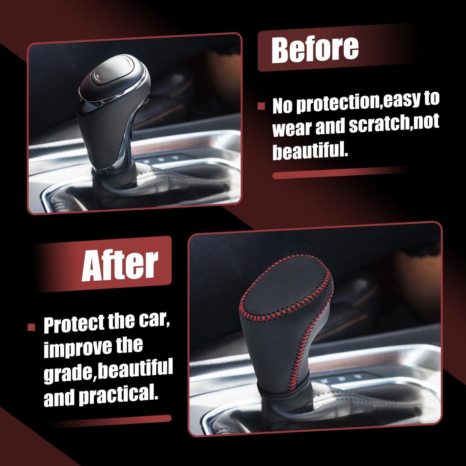 Gear Shift Knob Cover Protector for Chevrolet Equinox (2018–2021)