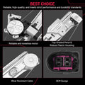 Rear Right Power Window Regulator with Motor for BMW 323i 325i 328i 330Xi (2000–2006)