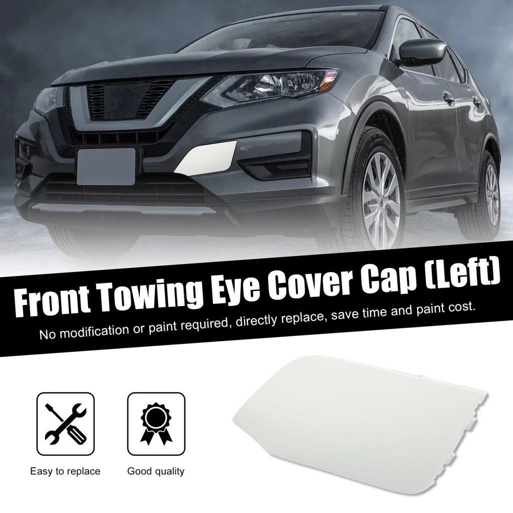 Front Bumper Tow Hook Eye Cover Cap 622A0-6FL0H for Nissan Rogue (2014–2020)