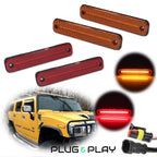 LED Bumper Side Marker Lights for Hummer H2 (2003–2009)