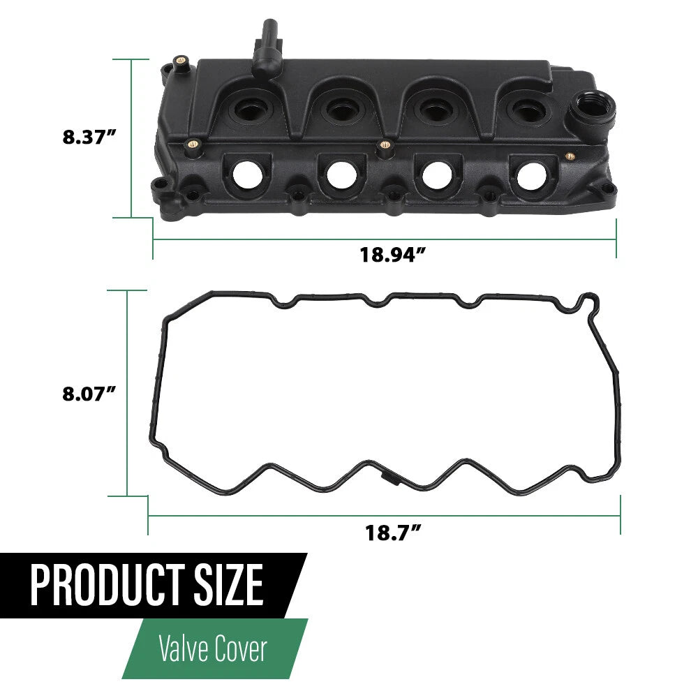 Rocker Valve Cover with Gasket for Nissan Navara D22 D40