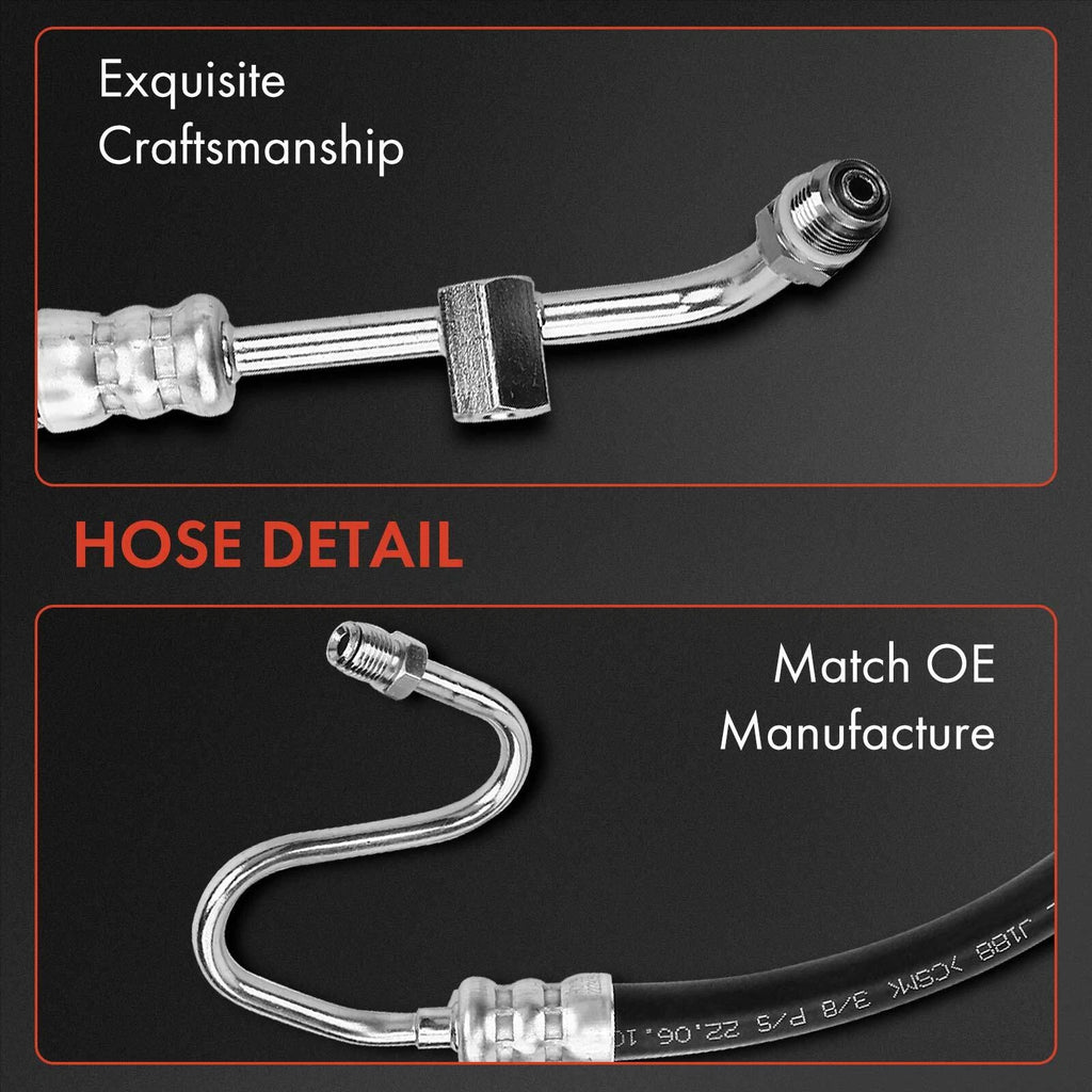 Power Steering Pressure Line Hose for Ford F-150 F-250 F-350