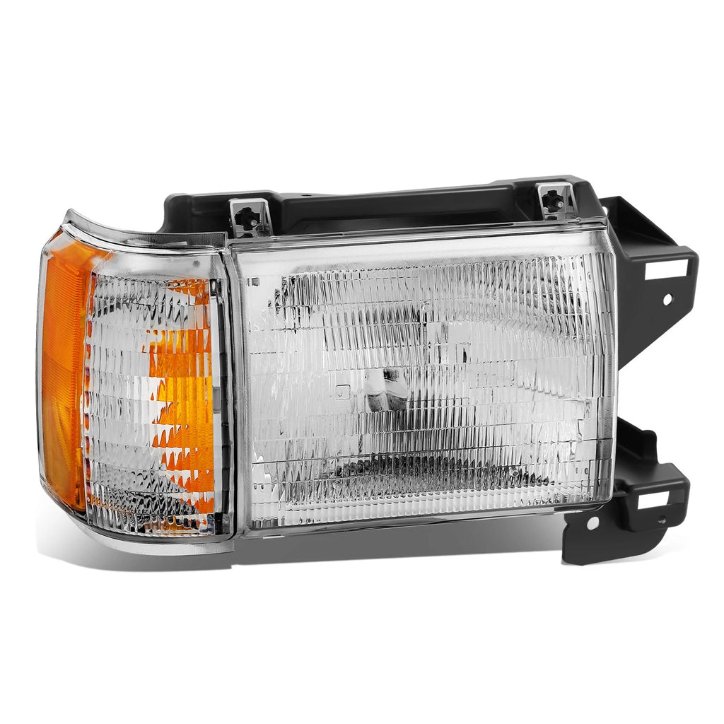 Right Side Headlight for Ford Bronco F-150 F-250 F-350 (1987–1991)
