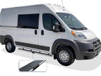 Set of 2 Running Boards for Ram ProMaster (2014-2026) 5in Silver