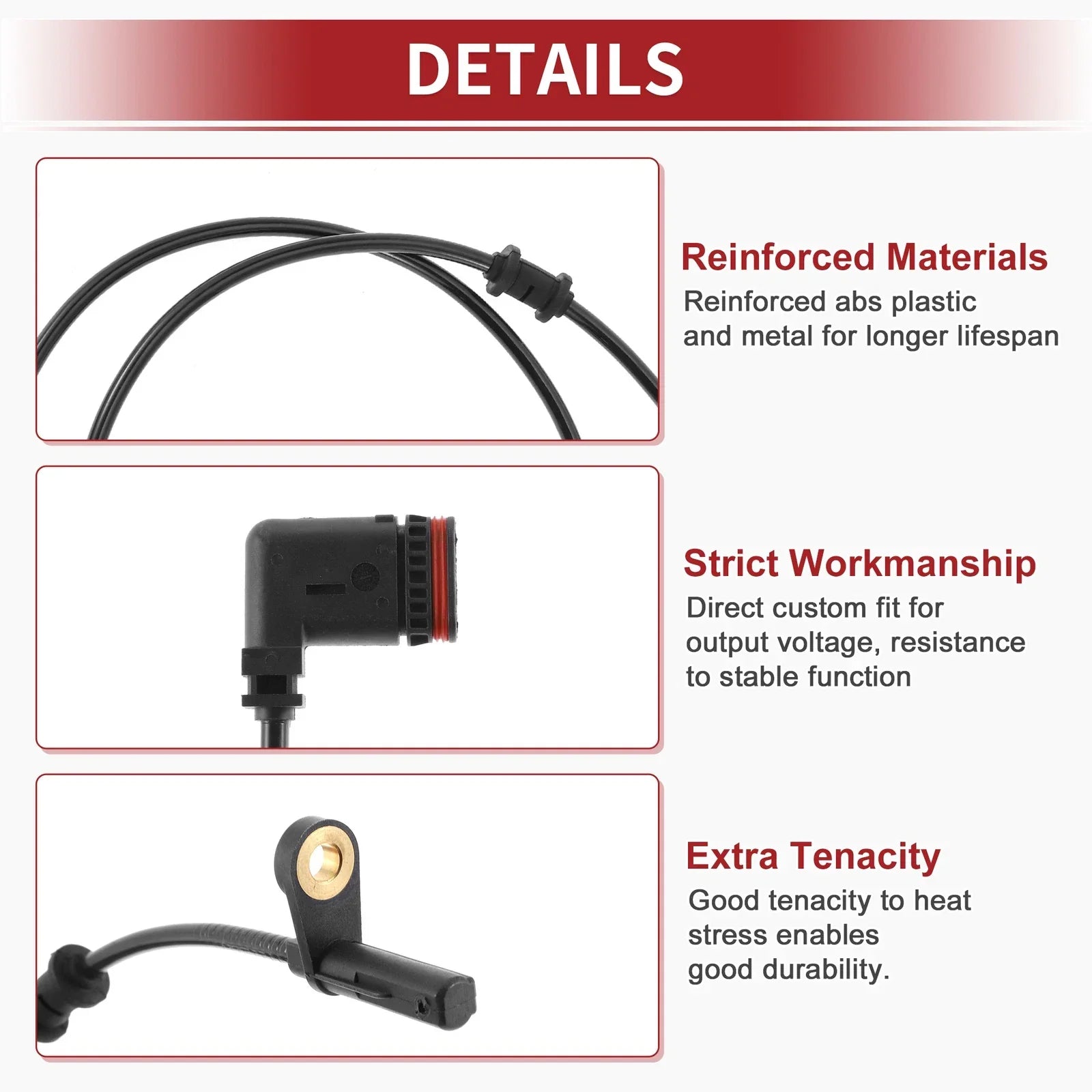 ABS Wheel Speed Sensor for Mercedes-Benz SLC43 AMG (2017-2020)