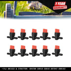 Set of 10 Inline Fuel Shut Off Valves for Briggs & Stratton