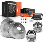 Drilled Brake Rotor & Pad Set for Subaru Crosstrek Forester 