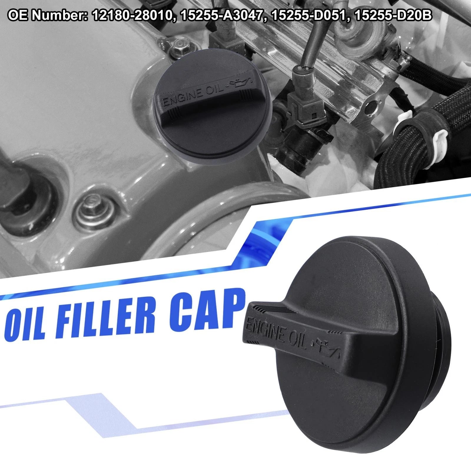 Oil Fuel Tank Cap 12180-28010 for Toyota Lexus 