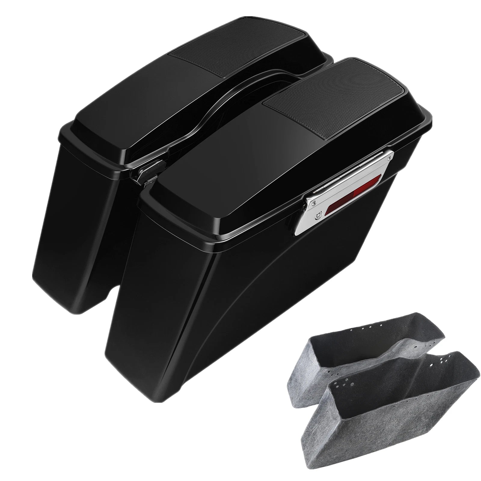 Hard Saddlebags Speaker Lid for Harley Street Road Glide (1994–2013)