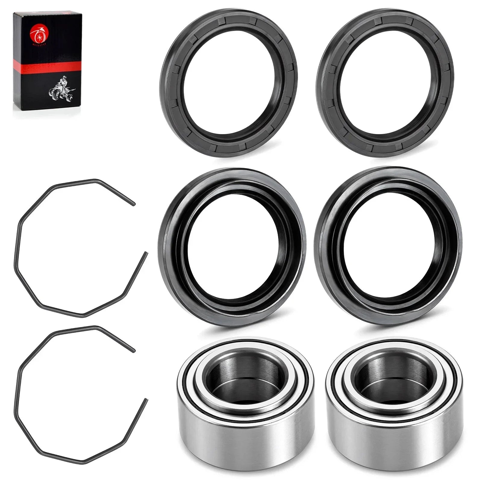 Front / Rear Wheel Bearing & Seals 2 x for Arctic Cat 300 (1998–2004)