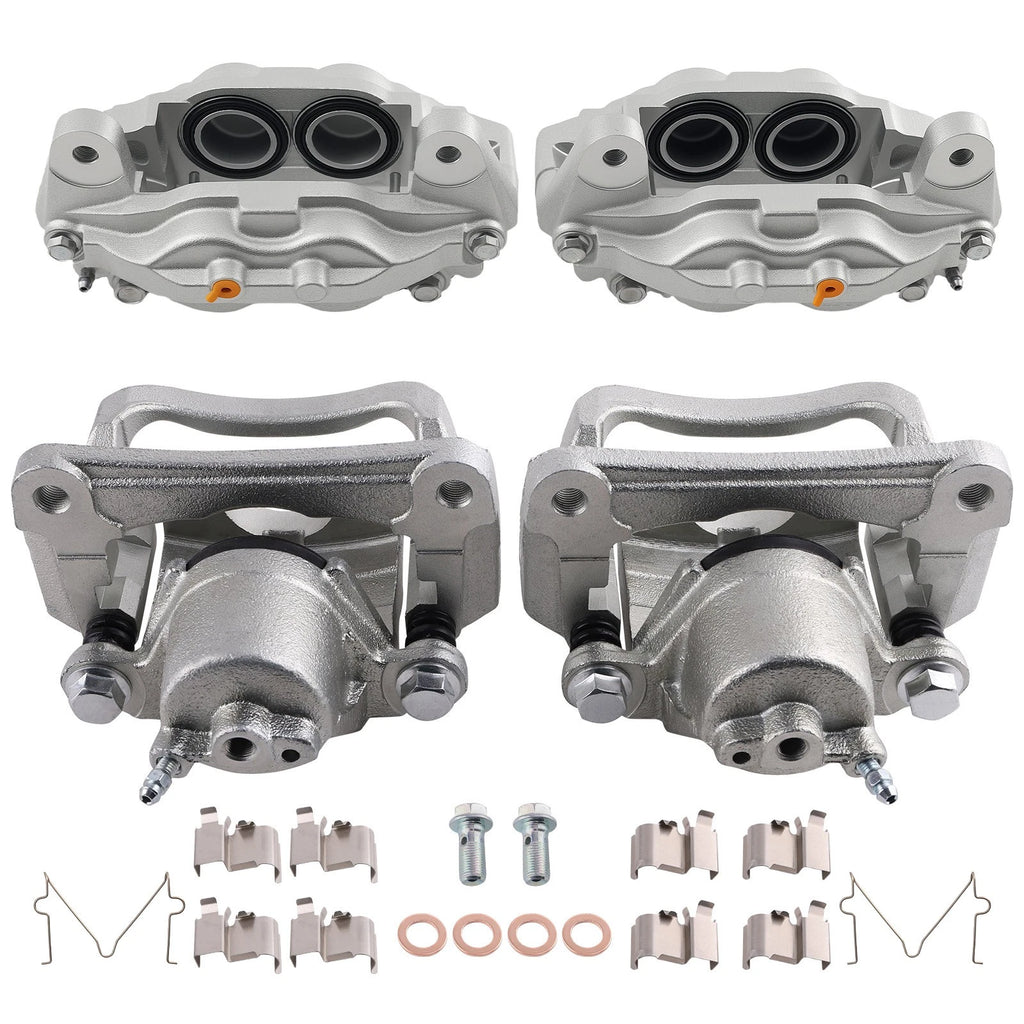 Set of 4 Brake Calipers for Toyota Sequoia Tundra (2007–2016)