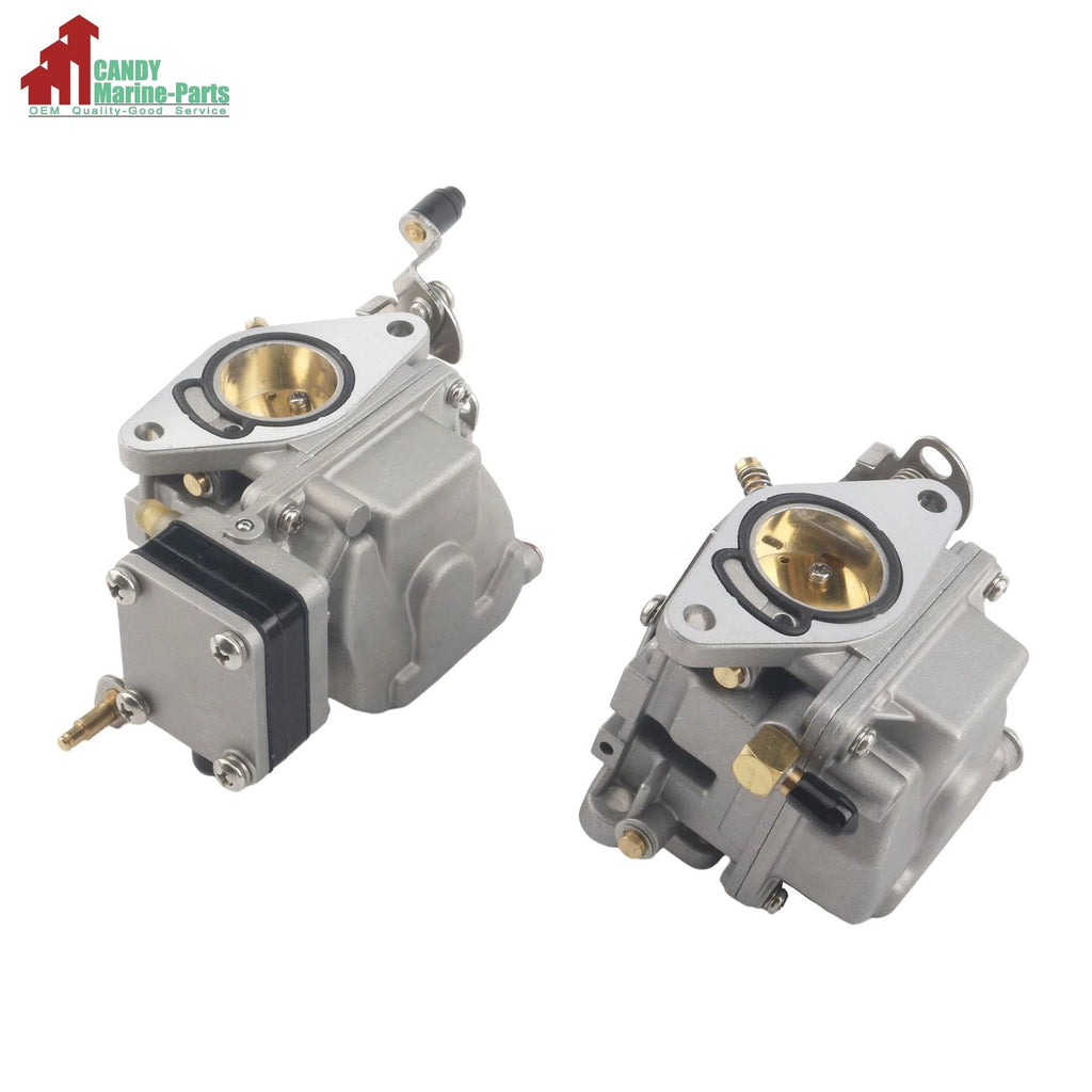 Carburetor Kit 6L2-14301-11 + 6L2-14302-11-00 for Yamaha 20HP 25HP Outboard