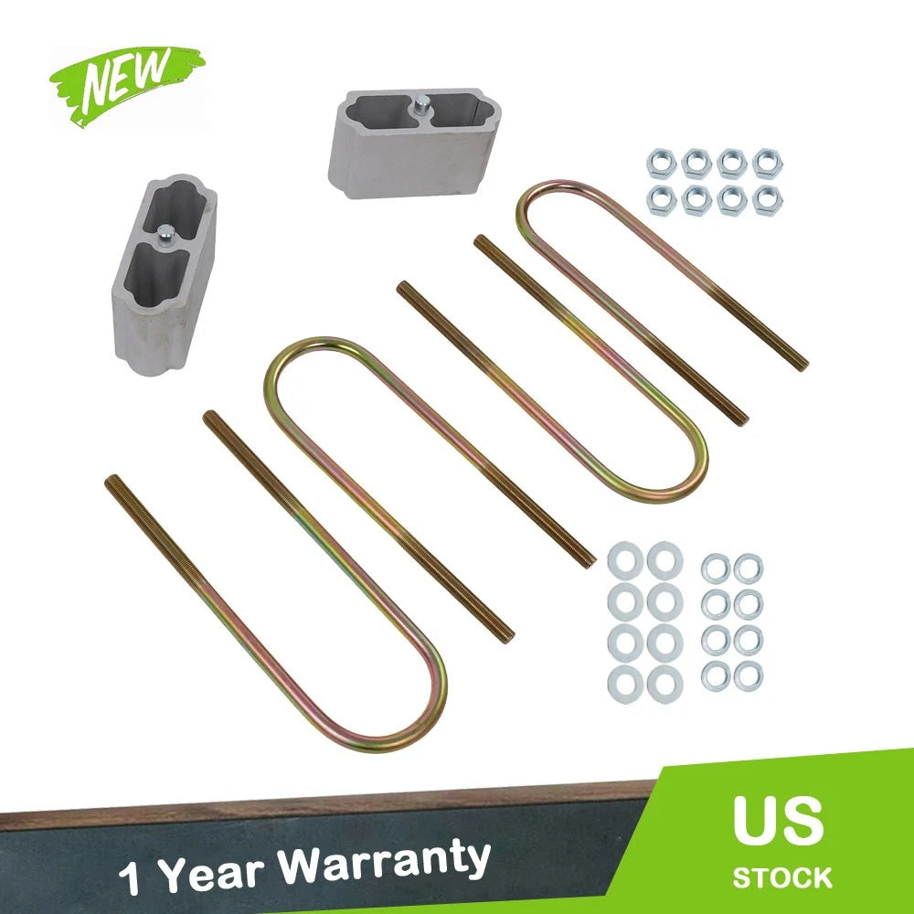 Set of 4 Lowering Blocks for Chevy Belair Nomad 150 210 (1955–1957)