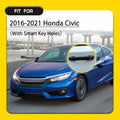 Set of 4 Gloss Black Door Handle Covers for Honda Civic (2016–2021)