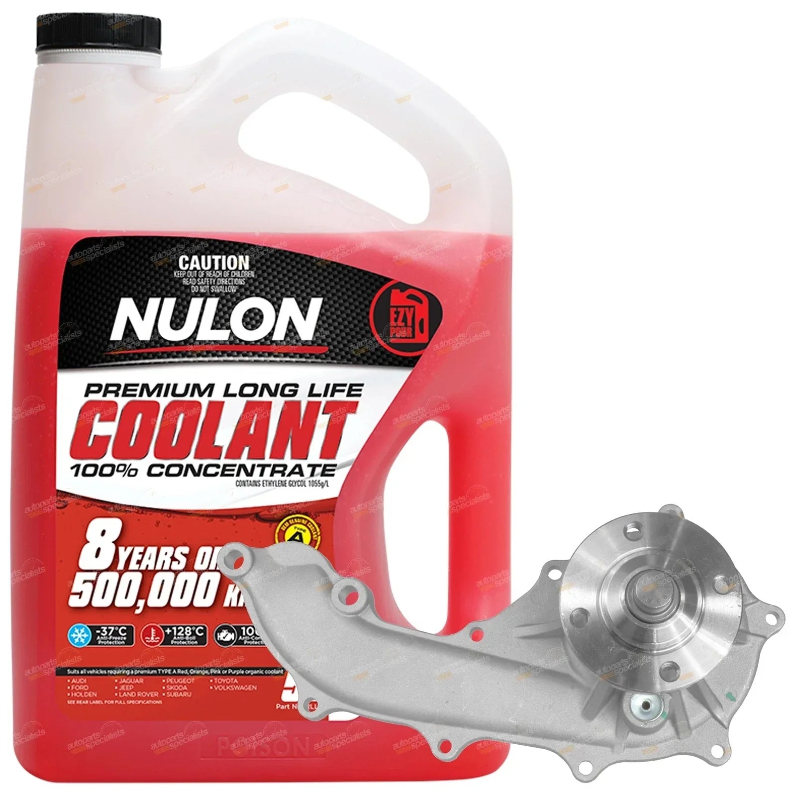 Water Pump + Coolant / 2x4 / Toyota Hilux TGN16 (2005–2014)