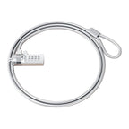 Combination Laptop Lock Steel Wire Rope 4 Digit Resettable Antitheft Device