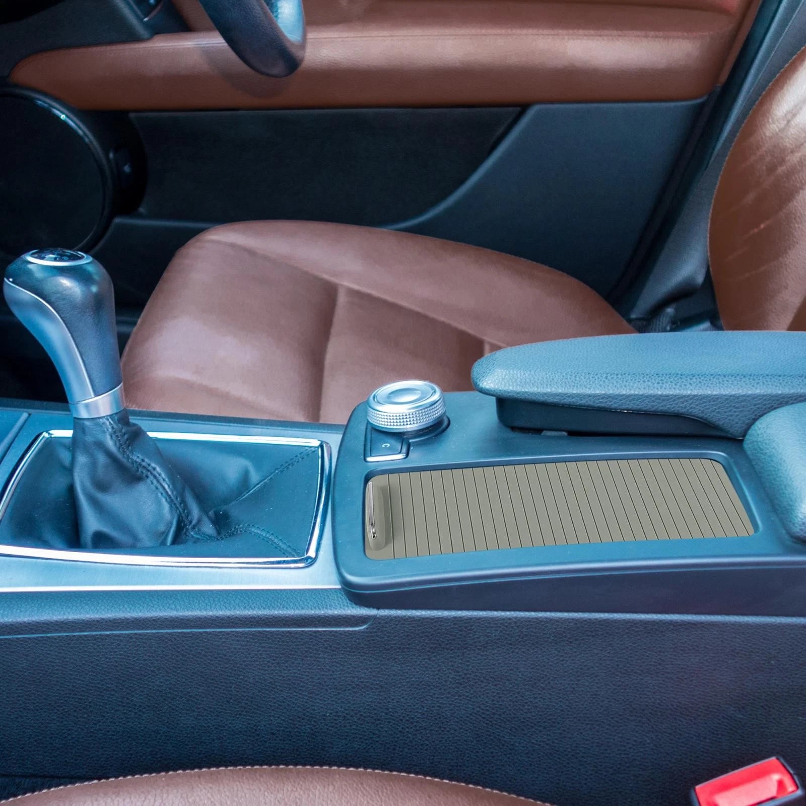 Center Console Roller Blind Cover for Mercedes Benz C-Class W204 S204 (2007–2015)