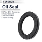 Set of 5 Oil Seal Rotary Shaft Seal Nitrile Rubber 75x110x12mm