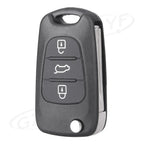 3-Button Remote Key Fob Shell Cover for KIA K2 K5 (2011-2020)