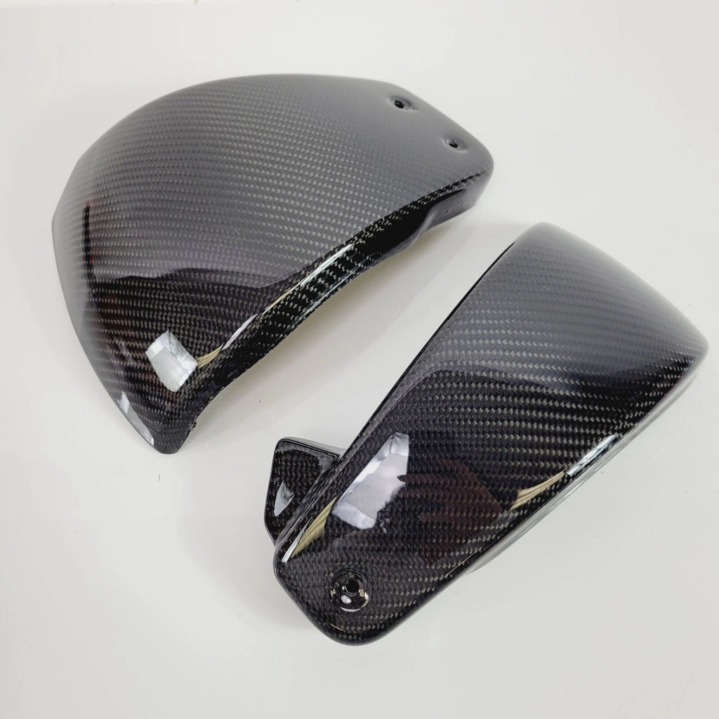 Carbon Fiber Battery Side Covers for Harley M8 Softail (2018–2023)