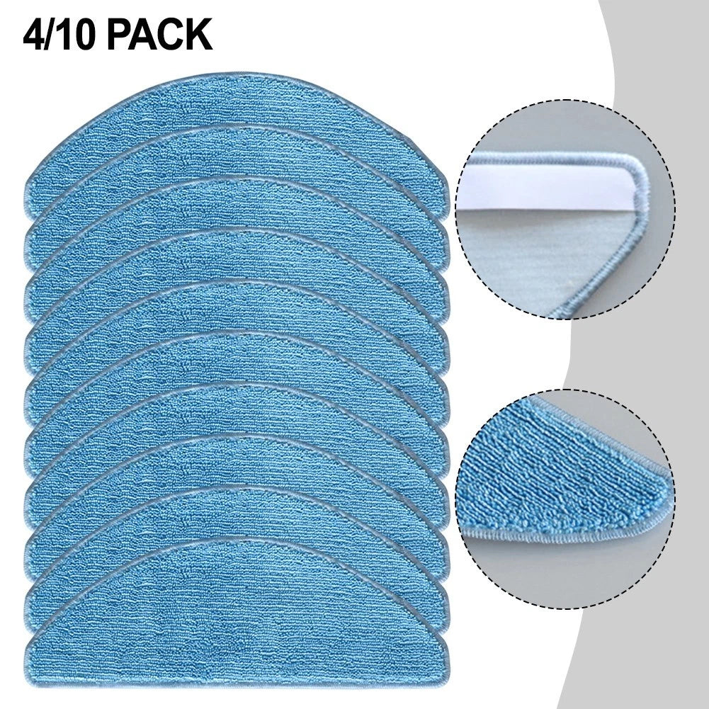 Mop Cloths for OKAMI R117 Robot Vacuum Cleaner (4 or 10 Pack)