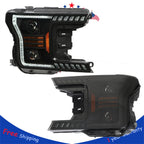 LED Projector Headlight Set for Ford F150 (2018–2020)