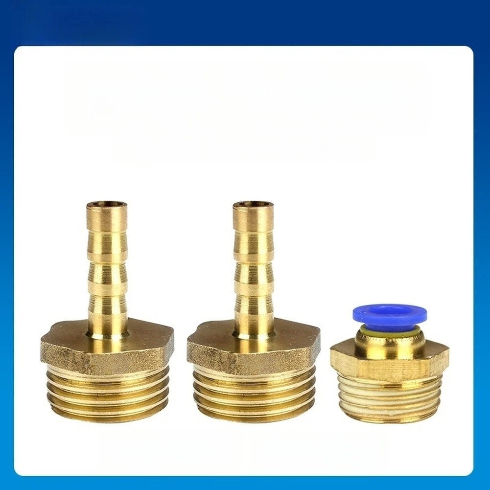 Quick Connect Brass Water Nozzle for Engraving Machine (12mm ID Hose)