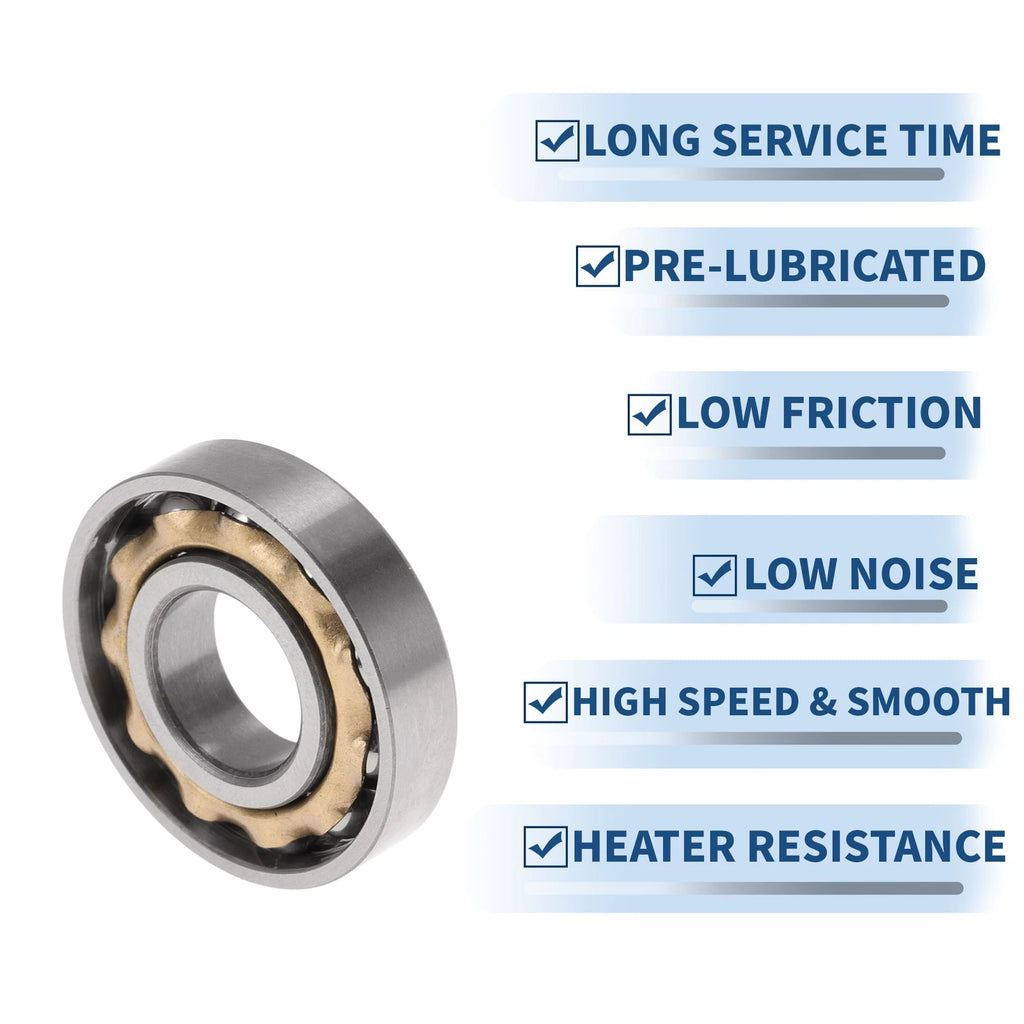 EN15 Deep Groove Ball Bearings for Scooter Skateboard Wheel (15x35x8mm)