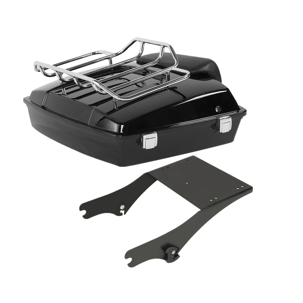 Razor Trunk Backrest Pad for Harley Street Glide (1997–2008) Black
