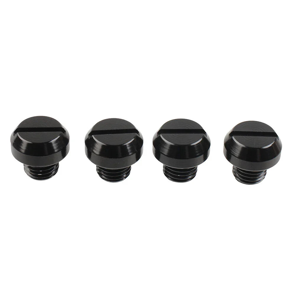 4PCS M10 Motorcycle Mirror Hole Blanking Plugs Screws Caps