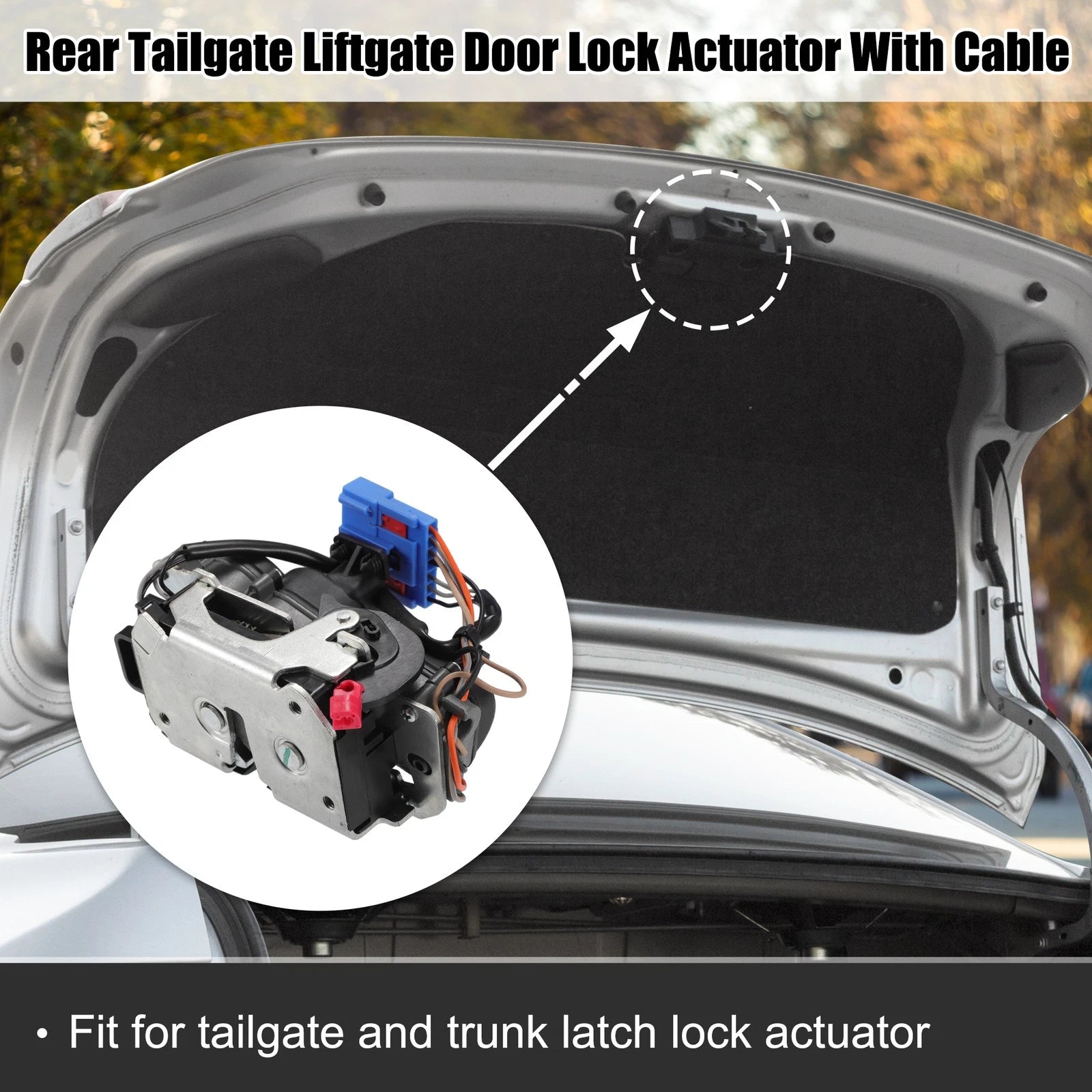 Tailgate Liftgate Door Lock Actuator for Dodge Grand Caravan (2008–2020) No. 4717674AD