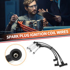 Set of 4 Spark Plug Wire Ignition Coil Cables for Ford Fiesta V (2001–2010)