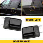 Set of 2 Outside Door Handles for Ford Super Duty F250 F350 (1999–2016)