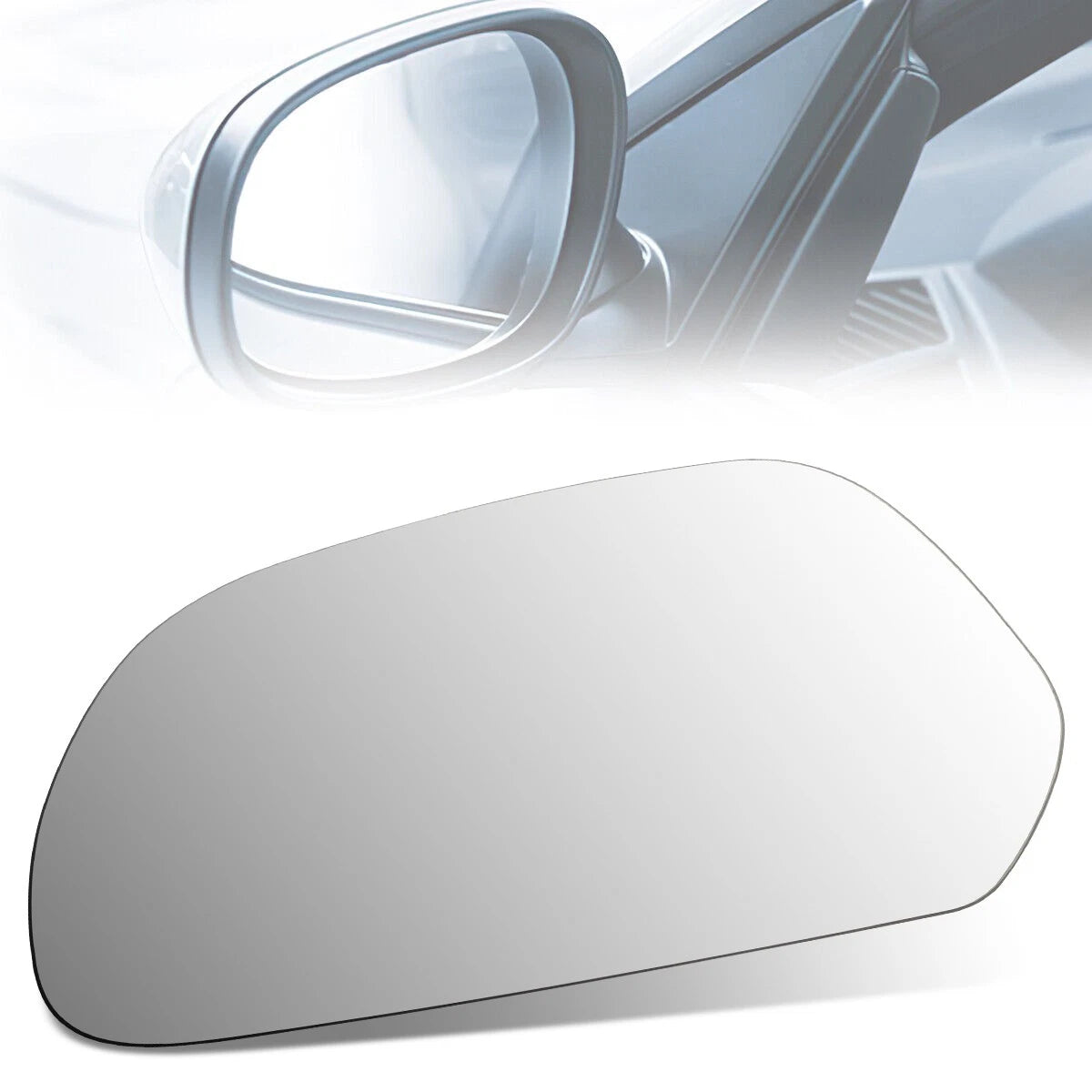 Side View Door Mirror Glass for Mitsubishi Galant (1994–1998) - Left