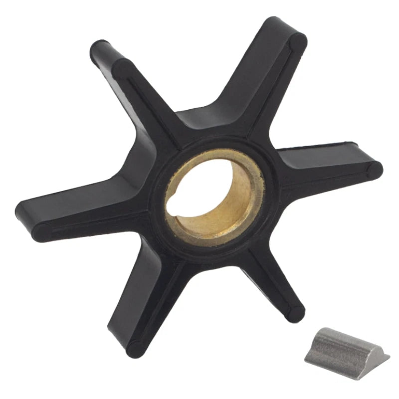 Water Pump Impeller with Key for Mercury 2 Stroke 20-25 HP Outboard (47-8508910)