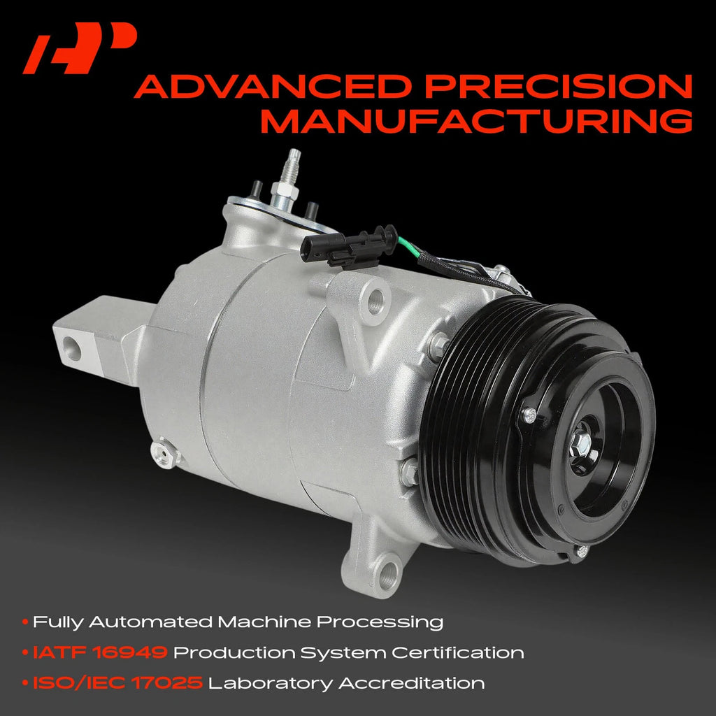 A/C Compressor with Clutch for Chevrolet Colorado GMC Canyon (2015â2016)
