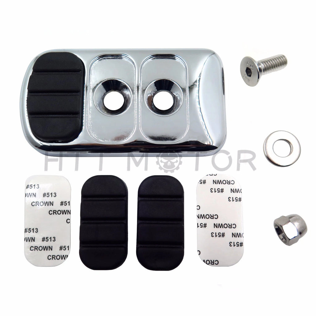 Chrome Foot Pegs for Kawasaki Vulcan Classic, Suzuki Boulevard, Yamaha