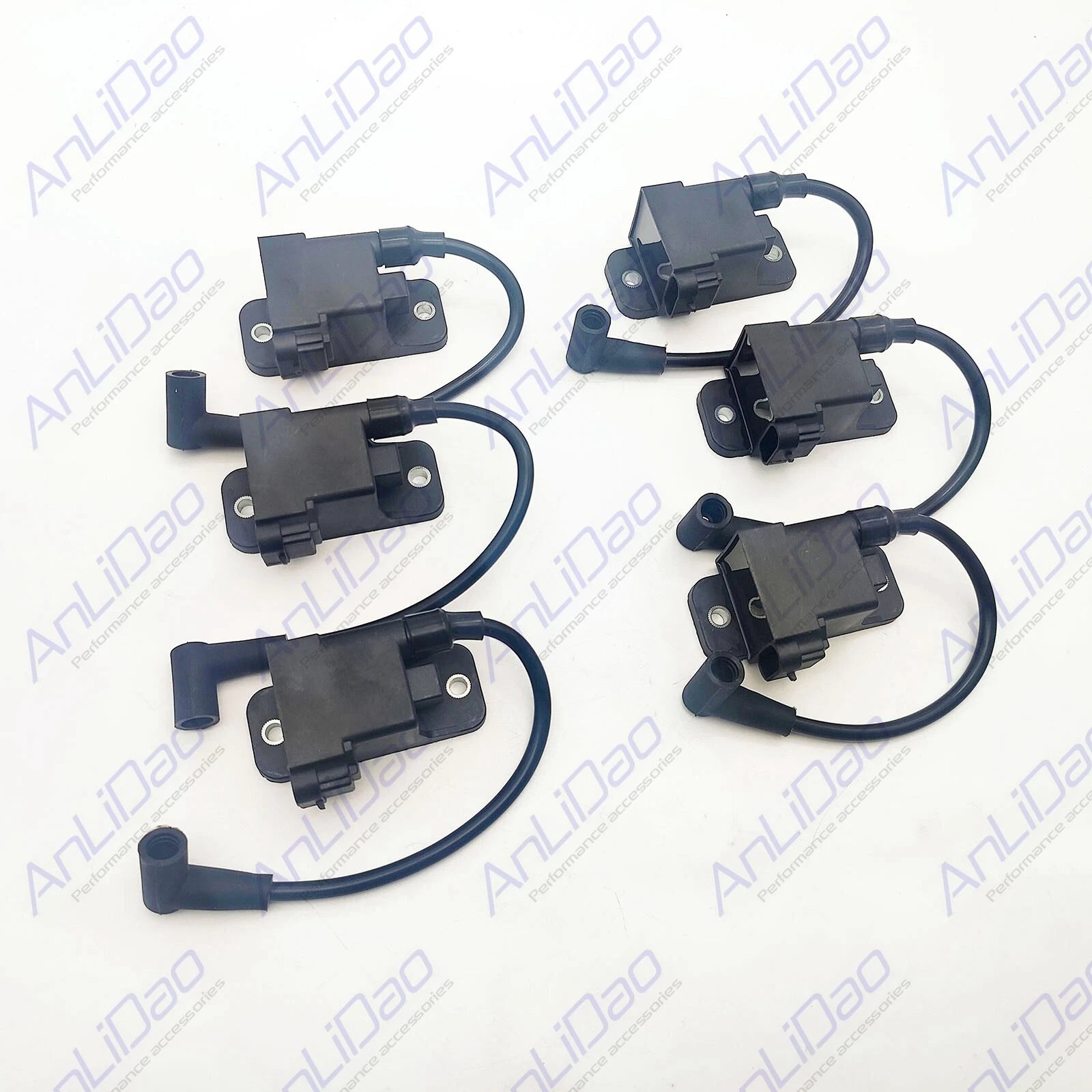 Set of 6 Ignition Coils for Mercury 30-300HP (1996–2007) 827509A 827509T 114-7509 3454