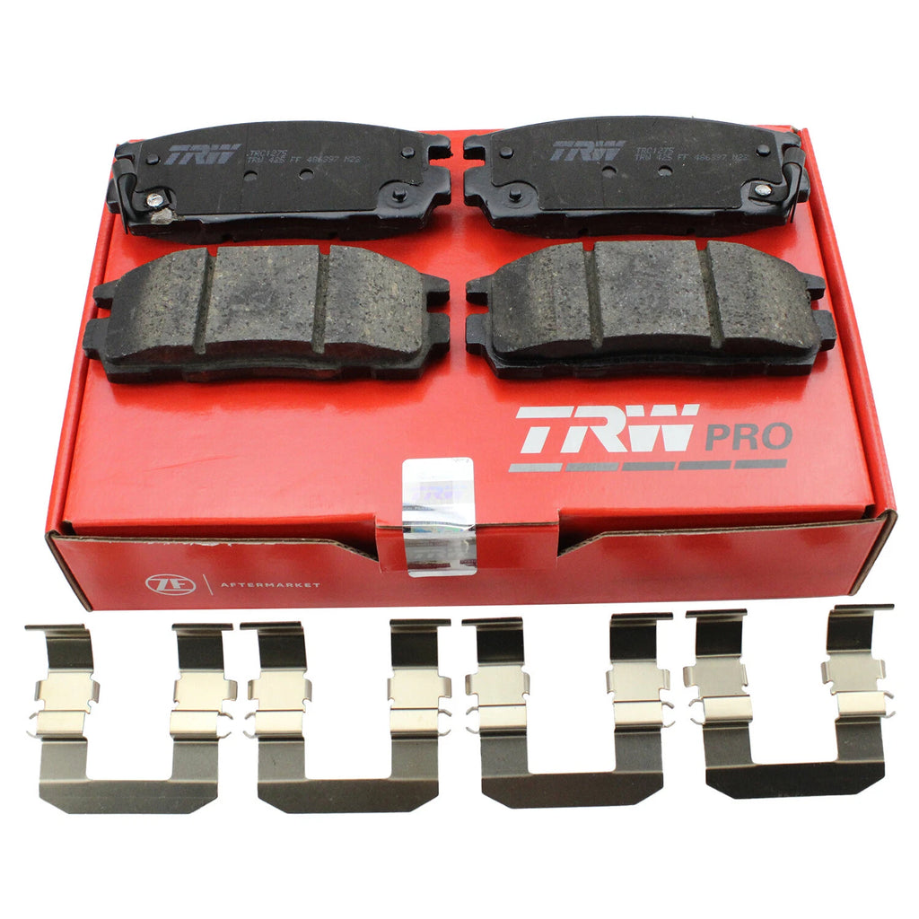 TRW Pro Rear Ceramic Brake Pad Set for Chevrolet GMC Pontiac Saturn Suzuki